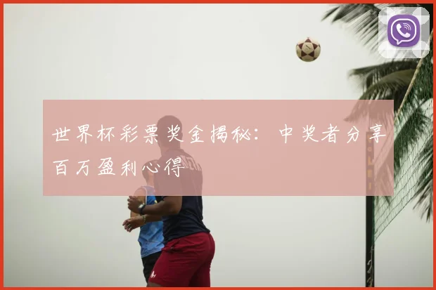 世界杯彩票奖金揭秘:中奖者分享百万盈利心得