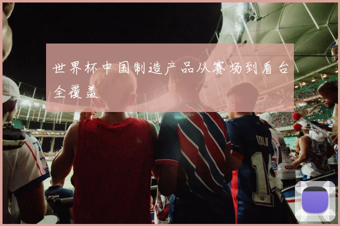 世界杯中国制造产品从赛场到看台全覆盖